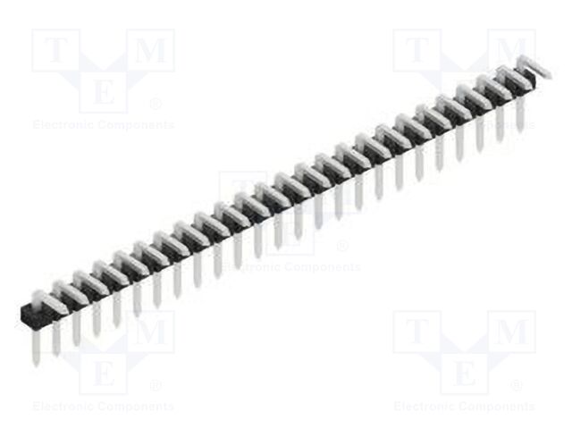 Connector: pin strips; pin header; male; PIN: 25; 2mm; THT; 1x25