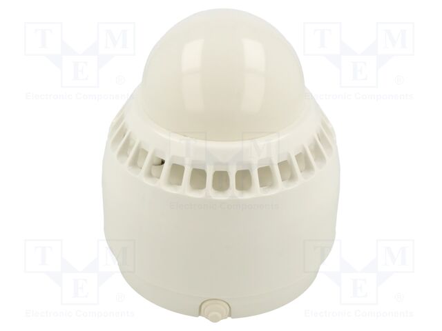 Signaller: lighting-sound; 10÷30VDC; buzzer,flashing light; LED