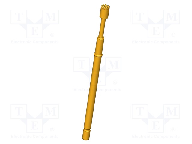 Test needle; Operational spring compression: 4mm; 8A; Ø: 2mm
