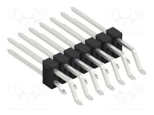 Connector: pin strips; pin header; male; PIN: 14; 2.54mm; SMT; 2x7