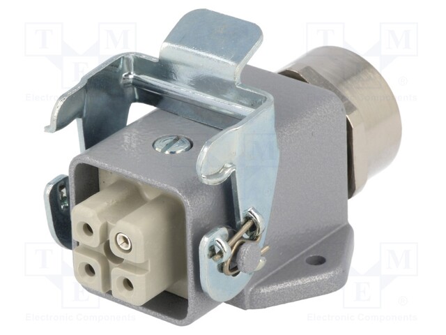 Connector: rectangular; plug; female; EPIC KIT; PIN: 4; 3+PE; M20