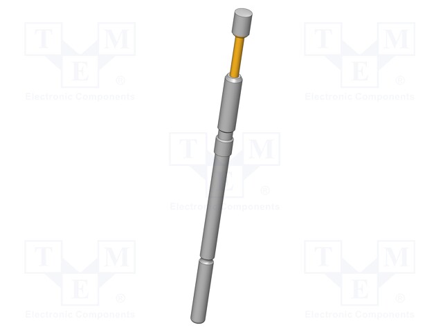 Test needle; Operational spring compression: 4mm; 20A; Ø: 2mm