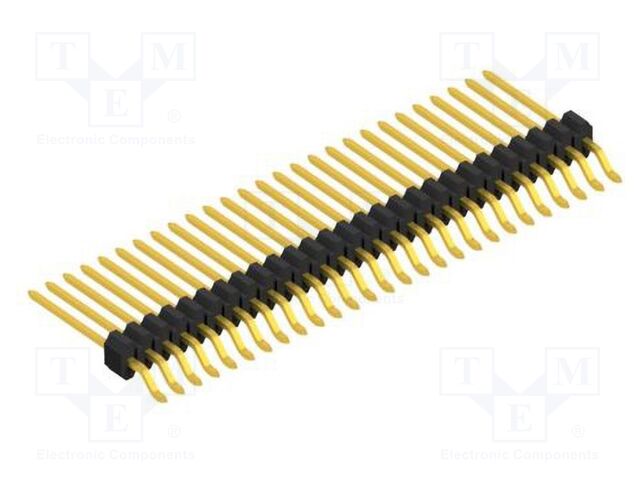 Connector: pin strips; pin header; male; PIN: 27; 1.27mm; SMT; 1x27