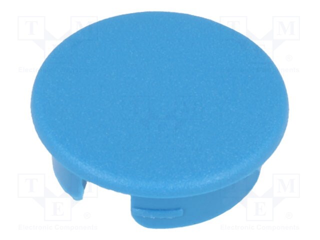 Cap; ABS; blue; push-in; Application: A2520,A2620; Shape: round