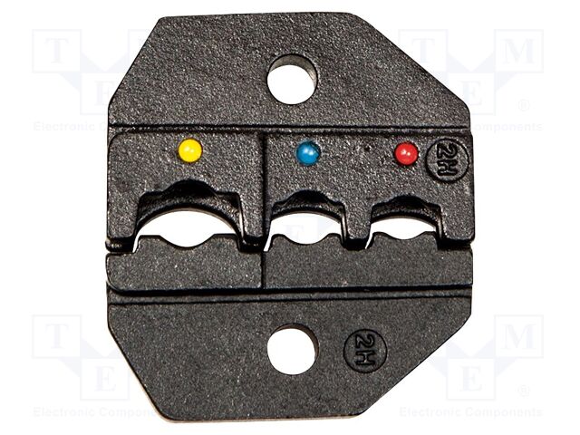 Crimping jaws; insulated connectors; 10AWG÷22AWG