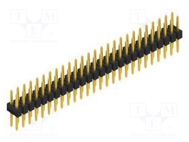 Connector: pin strips; pin header; male; PIN: 52; 2.54mm; THT; 2x26