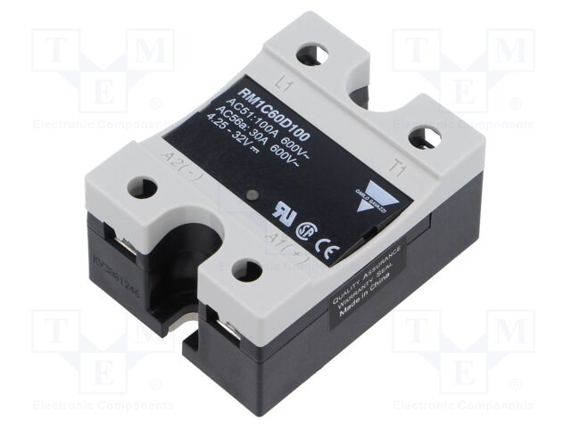 Relay: solid state; Ucntrl: 4.25÷32VDC; 100A; 340÷660VAC; -30÷80°C