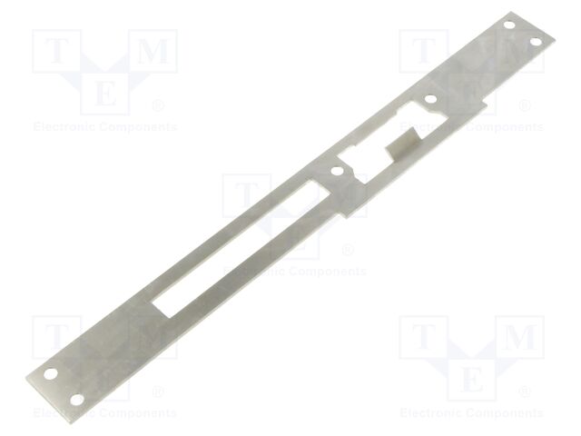 Frontal plate; right; W: 24mm; for electromagnetic lock; L: 250mm