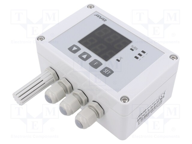 Module: regulator; temperature,humidity; SPDT; OUT 2: SPST-NO
