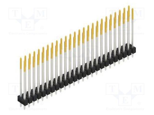 Connector: pin strips; pin header; male; PIN: 50; 2.54mm; THT; 2x25