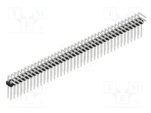 Connector: pin strips; pin header; male; PIN: 80; 2mm; THT; 2x40
