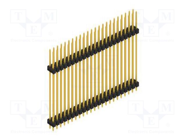 Connector: pin strips; pin header; male; PIN: 46; 2.54mm; THT; 2x23