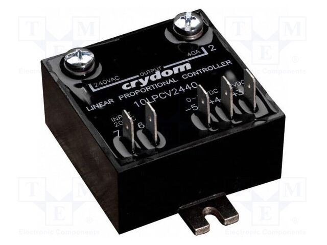 Relay: solid state; Ucntrl: 0÷10VDC; 110A; 20÷300VAC; on panel