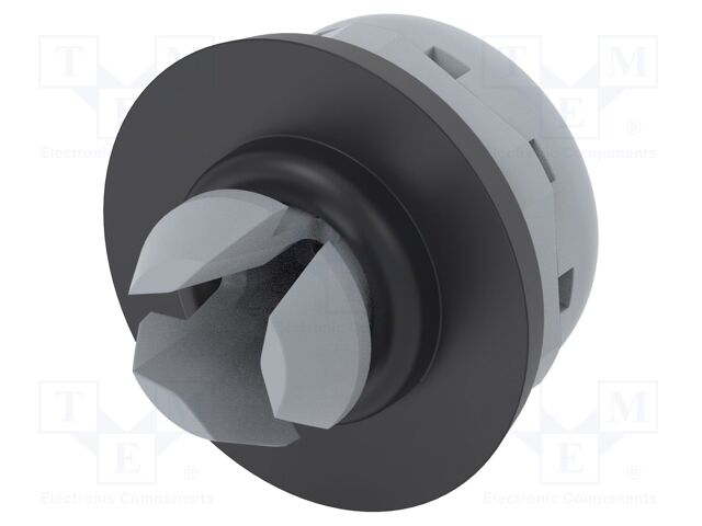 Pressure compensation device; -20÷100°C; Body: grey; Entrelec