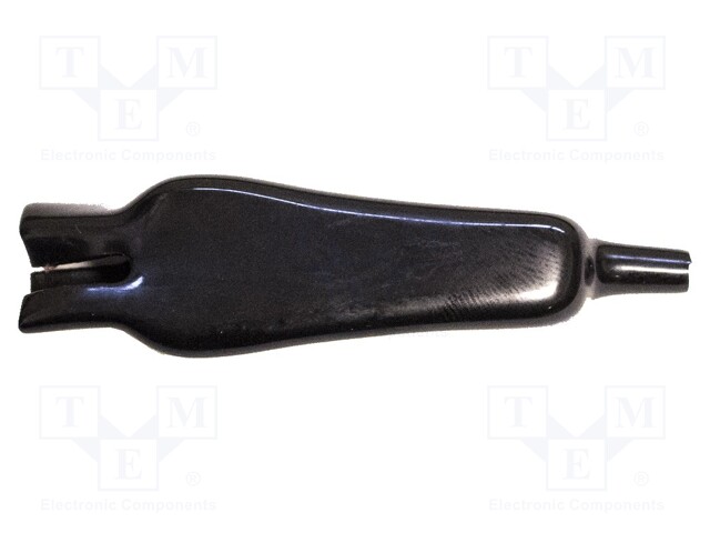 Insulator; 3kV; black; Mat: PVC; Application: BU-27; 79mm