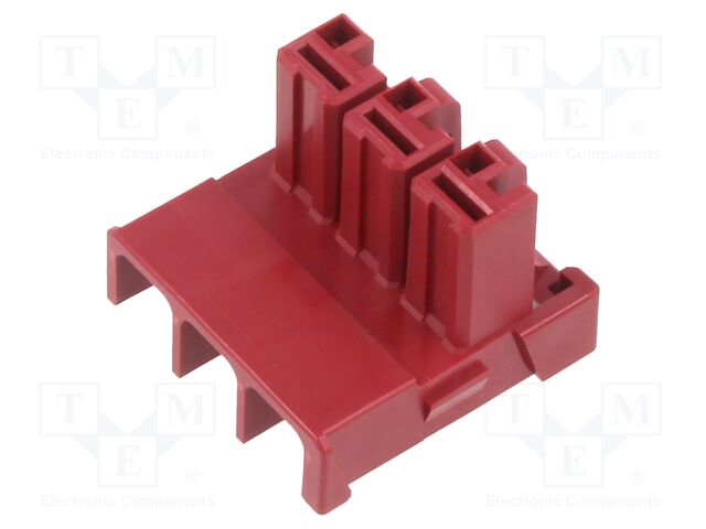 Connector: wire-wire/PCB; DF60; angled; female; for cable; plug