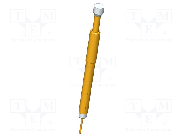 Needle-like test probe; Operational spring compression: 4.2mm