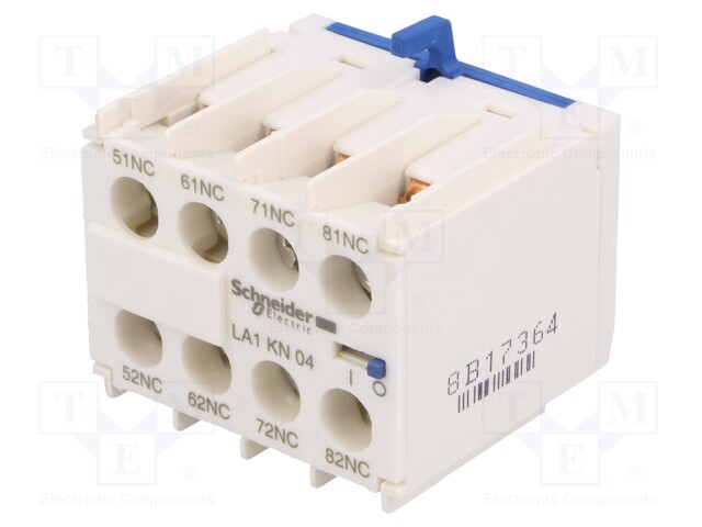 Auxiliary contacts; Series: TeSys K; Leads: screw terminals