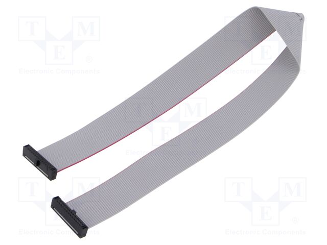 Ribbon cable with IDC connectors; Tape ph: 0.64mm; 304.8mm