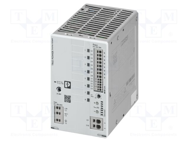 Power supply: switching; for DIN rail; 480W; 24VDC; 20A; IP20