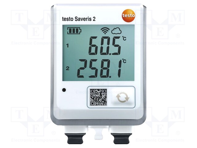 Logger: temperature; Temp.(thermocouple K): -195÷1350°C; IP54