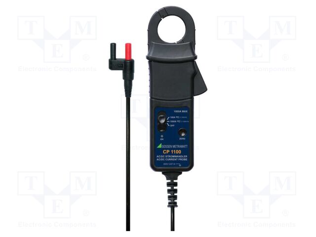 AC/DC current clamp adapter; Øcable: 25mm; I DC: 0÷30A; Len: 1.5m