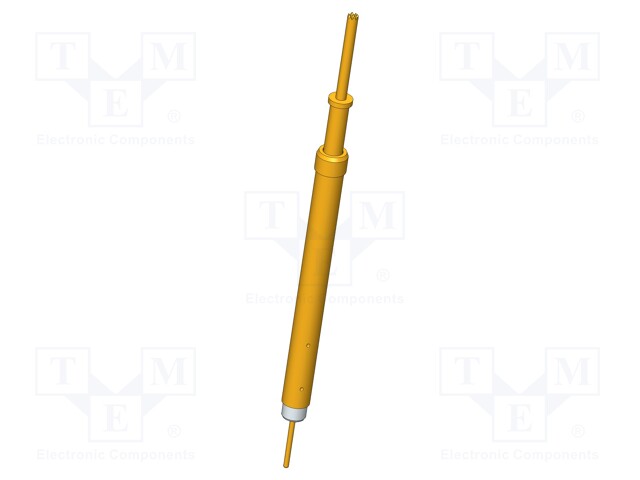 Needle-like test probe; Operational spring compression: 2.65mm