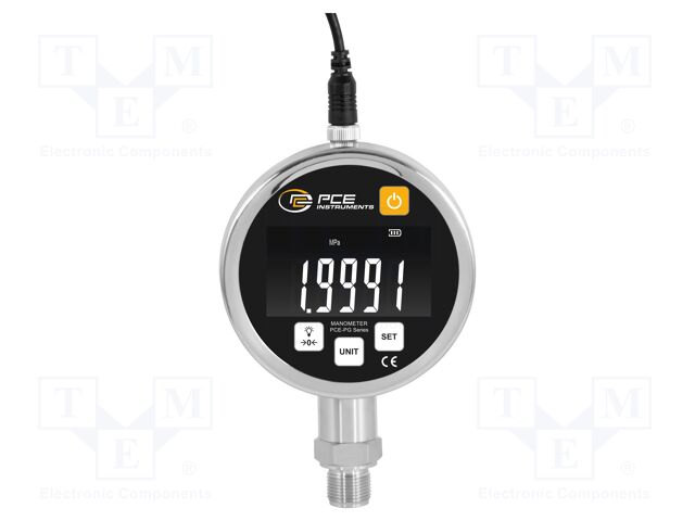 Manometer; -88kPa÷2MPa; LCD 3,1"; ±1%; Interface: RS485; IP56