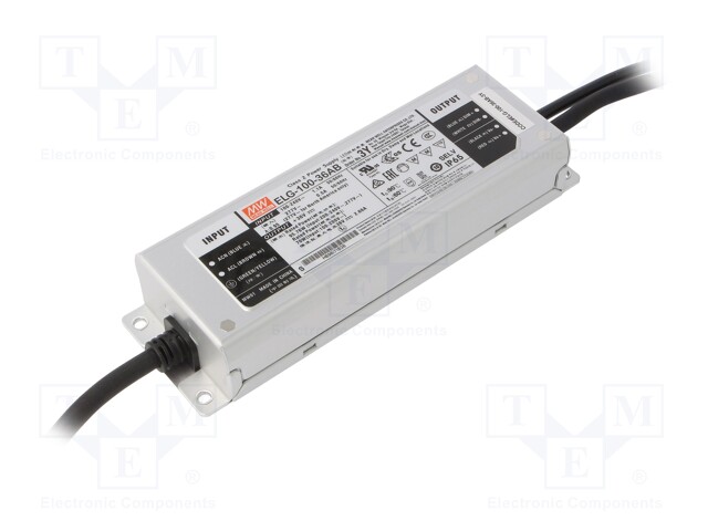 Power supply: switched-mode; LED; 95.76W; 36VDC; 32.4÷39.6VDC