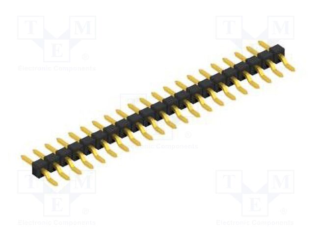 Connector: pin strips; pin header; male; PIN: 21; 2.54mm; SMT; 1x21