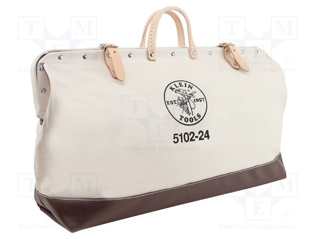 Bag; tool case; bronze,natural; fabric; 610x381x152mm