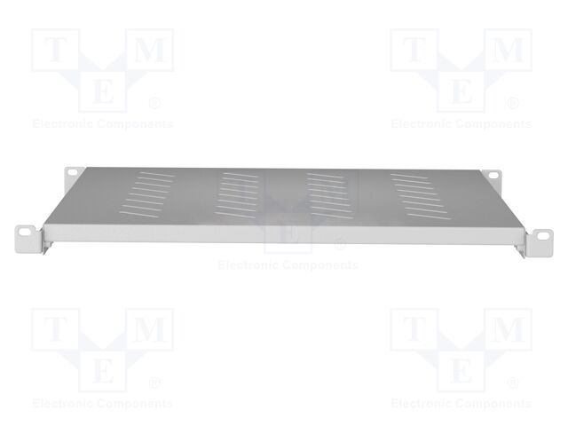 Shelf; 1U; grey; Standard: 19"