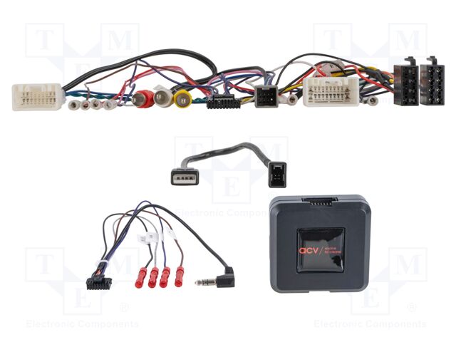 Adapter for control from steering wheel; Mitsubishi