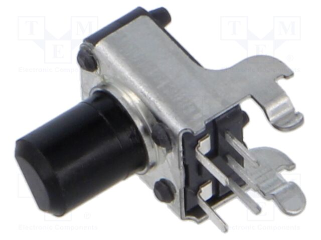 Potentiometer: shaft; single turn,horizontal; 10kΩ; ±30%; 6mm