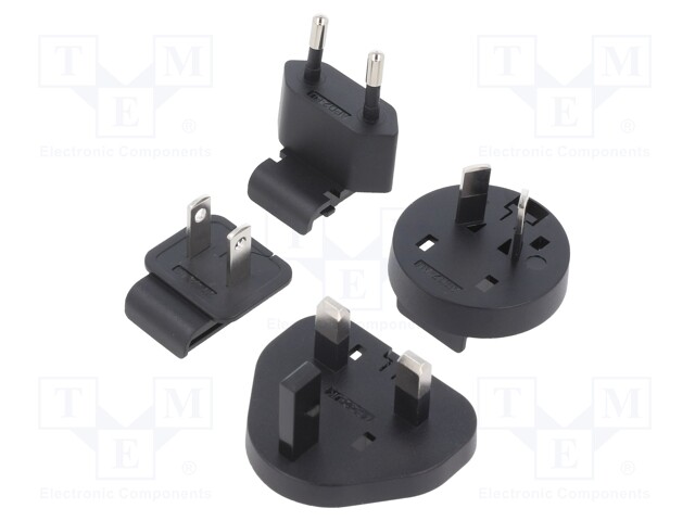 Adapter; Plug: AUSTRALIA,EU,UK,USA