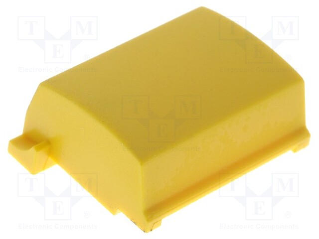 Button; yellow; Application: MEC3ATH9; Mat: plastic