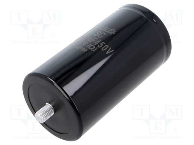 Capacitor: electrolytic; 4700uF; 450VDC; --10÷+30%; M5; 2000h
