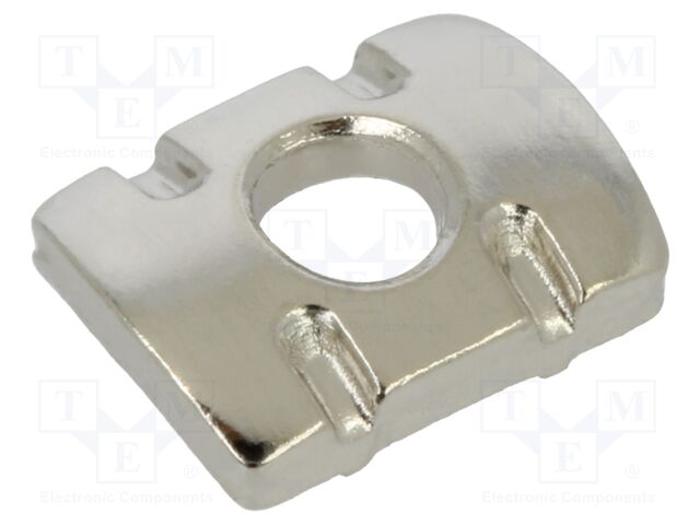 Terminal: flat; 6.3mm; 0.8mm; male; M4; screw; bronze; tinned