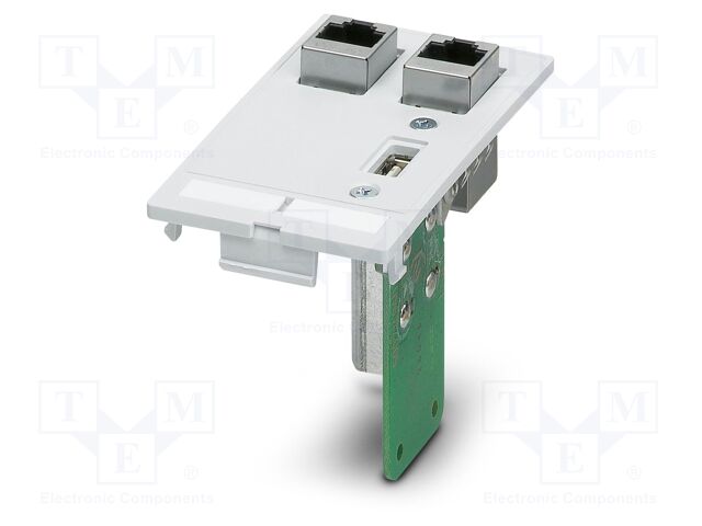 Front plate, 5 Gbps, CAT5e
