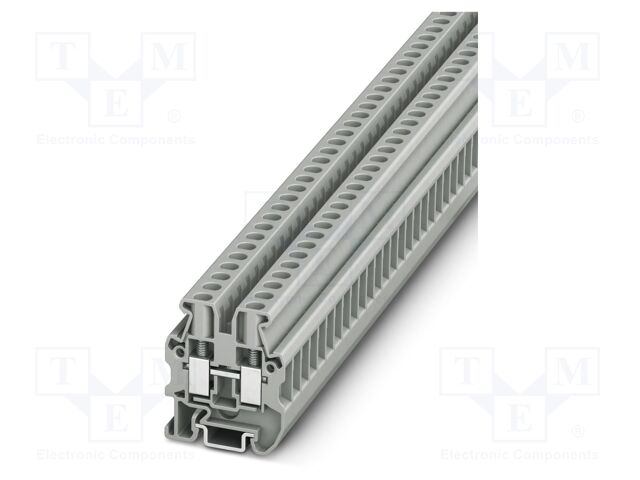 Splice terminal: rail; 32A; 500V; screw terminal; PA; 0.2÷6mm2