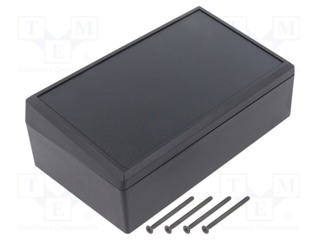 Enclosure: desktop; TENCLOS SLANT SLOPE; X: 145mm; Y: 85mm; ABS