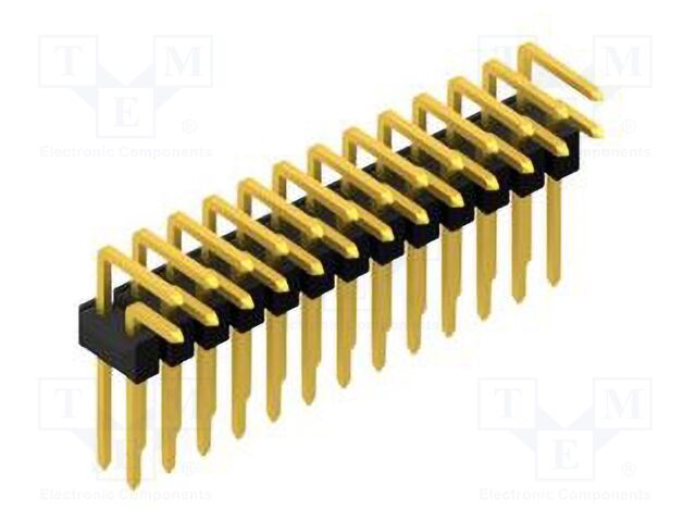 Connector: pin strips; pin header; male; PIN: 26; 2.54mm; THT; 2x13