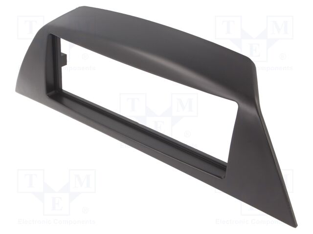 Radio frame; Renault; 1 DIN; black