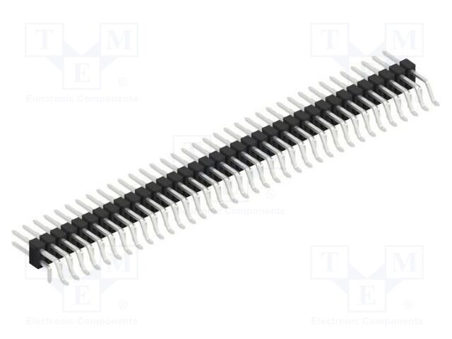 Connector: pin strips; pin header; male; PIN: 72; 2.54mm; SMT,THT
