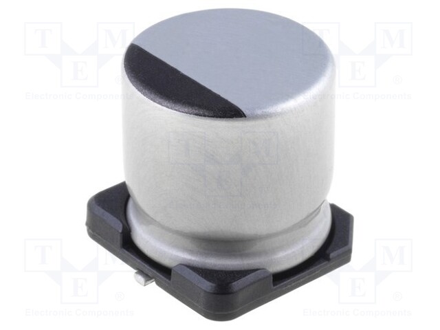 Capacitor: electrolytic; low impedance; SMD; 2200uF; 25VDC; ±20%