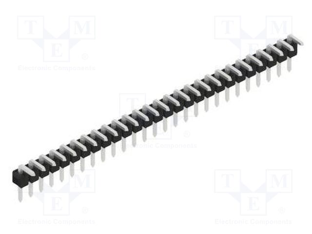Connector: pin strips; pin header; male; PIN: 27; 2.54mm; THT; 1x27