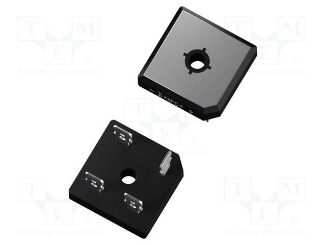 Single-phase bridge rectifier; Urmax: 600V; If: 35A; Ifsm: 375A