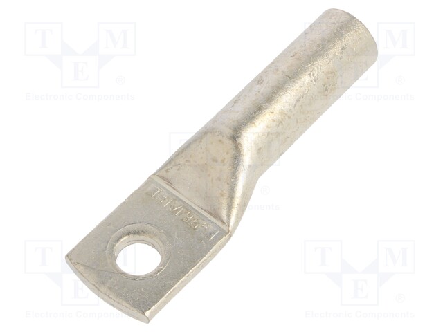 Tip: ring tube; M10; 95mm2; crimped; for cable; straight; tinned