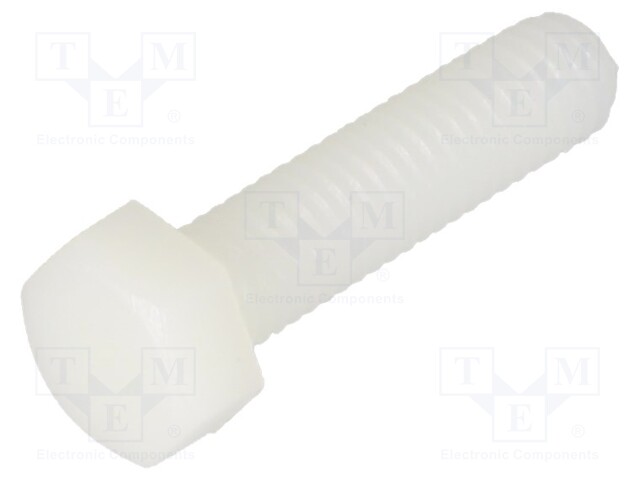 Screw; M5x20; 0.8; Head: hexagonal; polyamide; DIN 933
