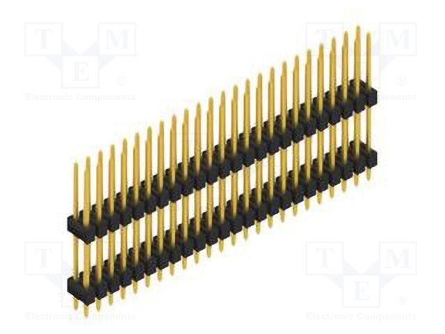Connector: pin strips; pin header; male; PIN: 48; 2.54mm; THT; 2x24